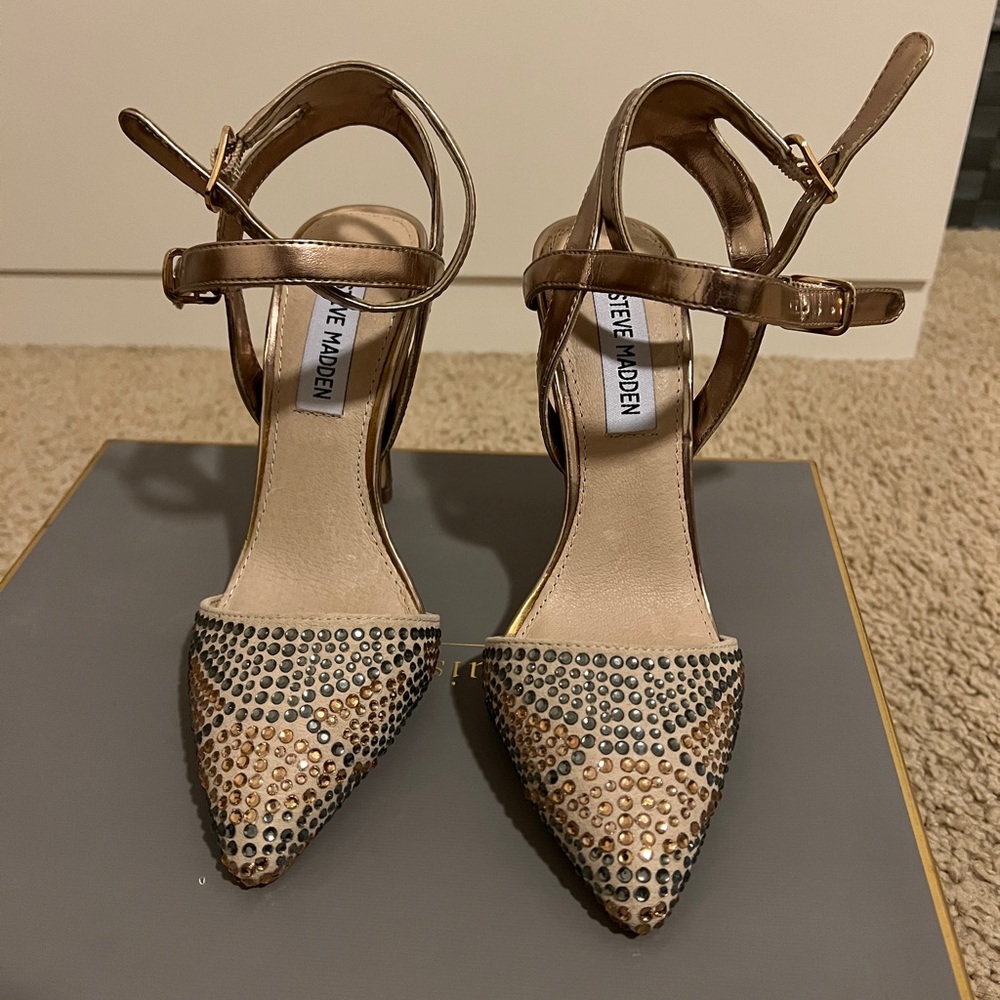 Gold heels